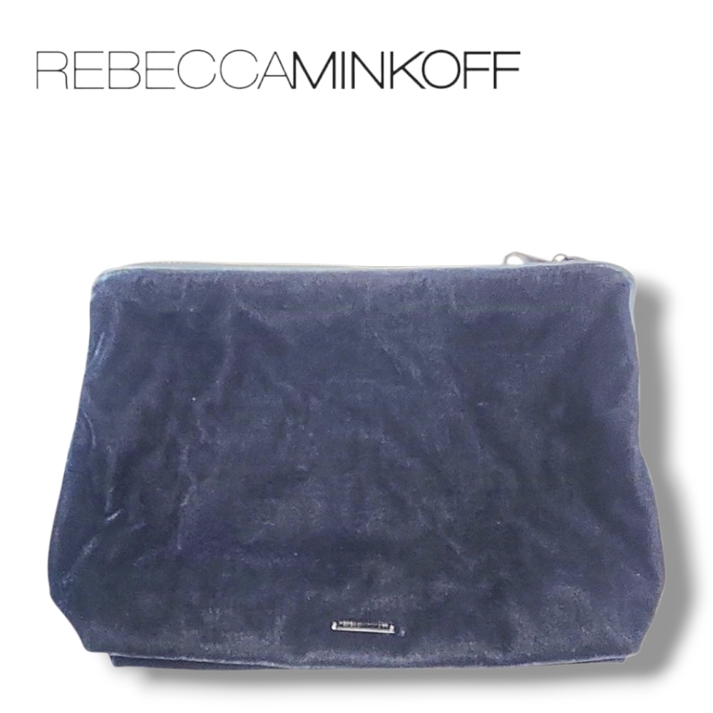 Rebecca Minkoff Foldover Clutch Midnight Blue